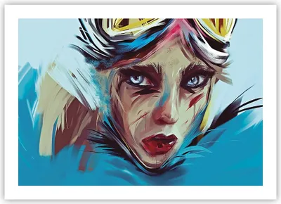 Produktbild von Poster - Poster ohne Rahmen - Stück Modern Frau - 70x50 cm - Wand Bild - Wanddeko - Wandbilder - Kunstposter - Wandposter - Bilder - Kunstdruck - Wanddekoration - Wandbild - P2XAA70x50-4650