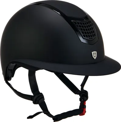 Zdjęcie produktu dla Equestro Eclipse Plain Mat Wide Visor Reithelm