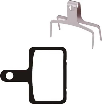 Produktbild von Ashima Shimano Deore M515/m465/m475/m496 Organische Scheibenbremsbeläge Schwarz,Silber Schwarz,Silber One Size