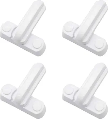 Produktbild von 4er-Pack Türschlösser Riegel Griffschlösser Home Security Extra Ersatz für Haustüren Schränke Fenster