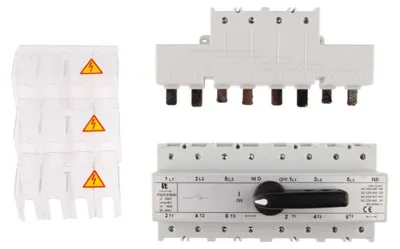 Zdjęcie produktu dla Generator sieciowy 160A 3P+N (nieprzełączalny biegun N) PRZK-3160NW02