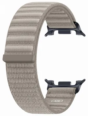 Productafbeelding van Samsung Originele Fabric Band voor de Samsung Galaxy Watch 9 (40/44mm) / Watch 8 (40/44mm) / Classic (46mm) - Maat S/M - Cream