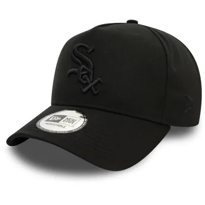 Produktbild von New Era Monochrome Eframe Chicago White Sox Kappe Schwarz Mann Schwarz One Size