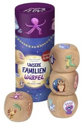 Obrázek produktu pro FamilyFlow. Naše rodinné kostky na dobrou noc