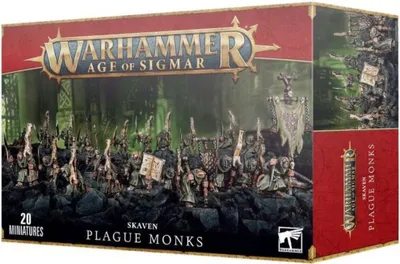 Produktbild von Warhammer Age of Sigmar Skaven Plague Monks