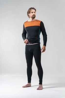 Immagine prodotto di Devold Lauparen Merino 190 Longs Uomo Ink M Thermoprádlo
