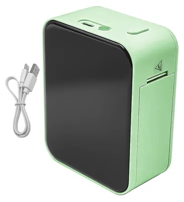 Immagine prodotto di Stampante per etichette Bluetooth con carta impermeabile, mini-stampante per etichette autoadesive