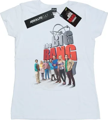Produktbild von The Big Bang Theory - T-Shirt für Damen BI9794 (M) (Weiß)