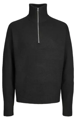 Immagine prodotto di Jack & Jones 12241817_2161.65, Nero, Taglia M, Vestibilità comoda, Maniche lunghe, 1 pezzo
