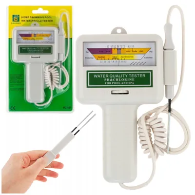 Produktbild von Wassertester pH Chlor Handgeraet Digital Batteriebetrieben