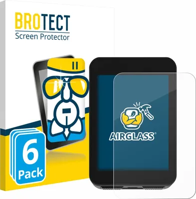 Produktbild von 6x BROTECT Schutzglas für Bikevee BKV310A 2.4" Schutzfolie Panzer Folie Glas Display Schutz klar