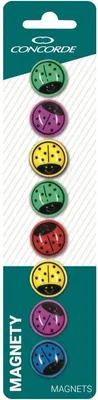 Obrázek produktu pro Concorde Magnety Berušky 20 mm, 8 ks
