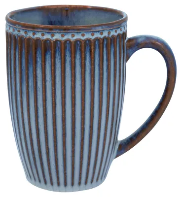 Produktbild von Greengate Jumbo Becher ALICE OYSTER BLUE Blau 500 ml Kaffeebecher Everyday