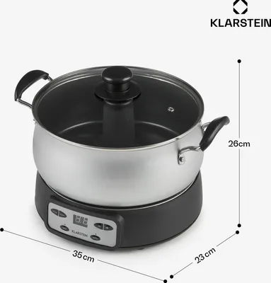 Zdjęcie produktu dla KlarsteinJam Session, automat do produkcji dżemów i galaretek, 2 programy automatyczne, 1000 W