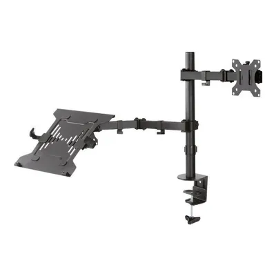 Produktbild von NewStar Flat Screen & Notebook Desk Mount (clamp/grommet) / 10-32" / Black