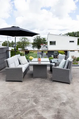 Produktbild von Venture Home Lounge-Set Brentwood Grau