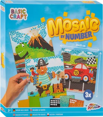 Produktbild von Kreative Handwerksgruppe Mosaik auf Zahlenpirat und Fahrzeug