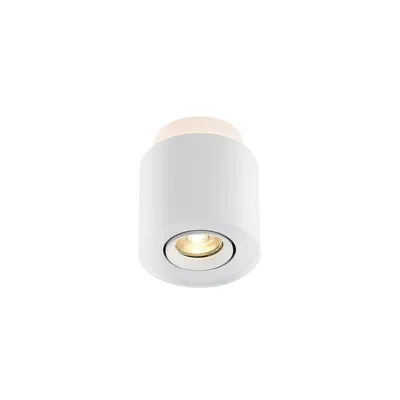 Produktbild von Arcchio Deckenlampe Walisa, Ø 10 cm, weiß, Metall, GU10