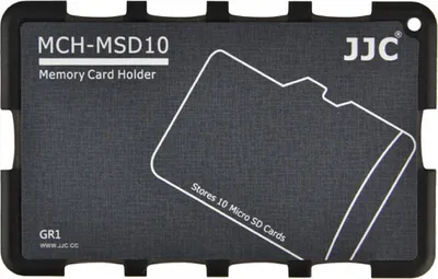 Produktbild von Speicherkartenhalter leicht kompakt Staubschutz für 10 Micro SD Karten