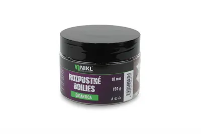 Produktbild von Nikl Rozpustbare Boilies Gigantica, 150 g, 18 mm