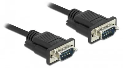 Image de Delock Seriell Kabel RS-232 D-Sub9 Stecker zu Stecke 0,5m