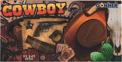 Immagine prodotto di Set cowboy grande con cappello
