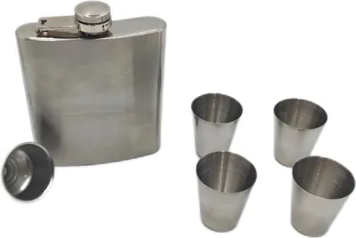 Zdjęcie produktu dla Relaxdays 10021518, 200 ml, Stal nierdzewna, Stal nierdzewna, 100 g, 100 mm, 25 mm