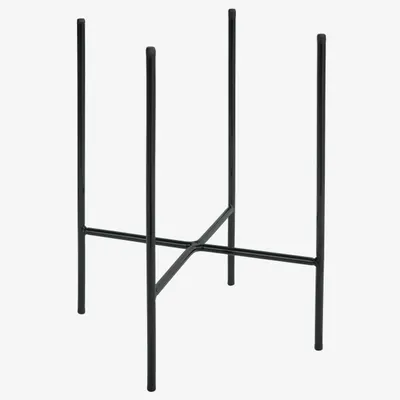 Produktbild von Kerd Schwarzer Metall Blumenständer 42 cm auf Beinen Loft