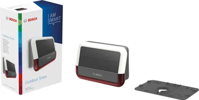 A product box and its contents are displayed against a white background.