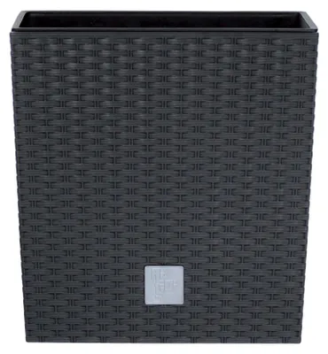 Image de Pot de fleurs avec une contribution Rato Low DRTS200L-S433 - Anthracite 6,8Liter