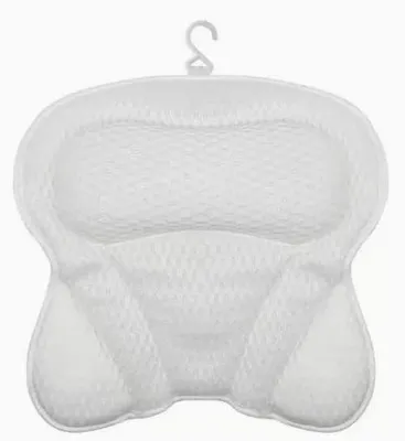 Obrázok produktu pre Podložka do vane – ergonomická, s 4D sieťovinovou tkaninou – sivá