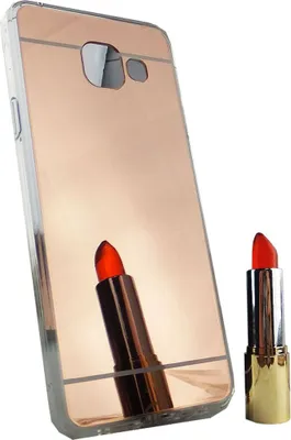 Produktbild von Samsung Galaxy A3 2016 Handy Hülle Spiegel Mirror Soft-Case Schutz-Cover Rose Gold