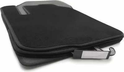 Produktbild von Fußmatten passend Opel Agila B (2008-2015) Original Qualität Automatten Velours, 4-teiliges Set schwarz