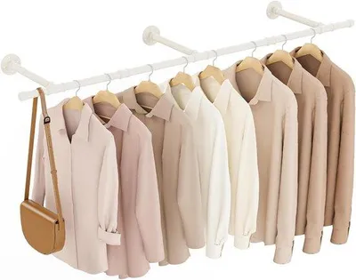 Productafbeelding van Wandgarderobe, 150 cm, beige, ruimtebesparend