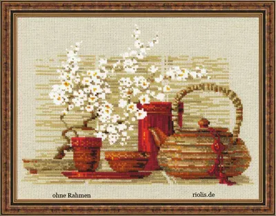 Obrázok produktu pre Riolis výšivky set krížom-krážom "Tea", počítaný vzor