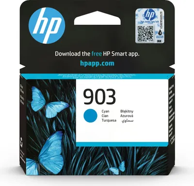 Immagine prodotto di HP 903 Cartuccia di Inchiostro Originale per Stampante OfficeJet Pro Ciano
