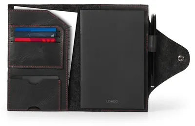 Immagine prodotto di Elzusha - Organizer in pelle per chiavi e portafoglio, nero