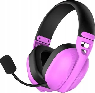 Image de HATOR Hyperpunk 3 Wireless, Avec ou sans fil, 10 - 44000 Hz, Gaming, 250 g, Casque avec microphone, Violet