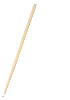 Ventilierhaken mit Holzgriff für Haarverlängerungen, 1-2 Strähnen