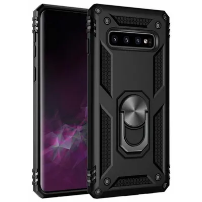 Produktbild von Armor Hülle für Samsung Galaxy S10 - Farbe: Schwarz - Modellkompatibilität: Für Samsung Galaxy S10+