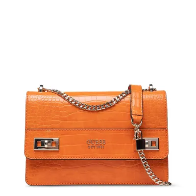 Produktbild von Guess Damen Umhängetasche Handtasche Schultertasche Damentasche, mit Magnetverschluss , Größe:Einheitsgröße, Farbe:Orange