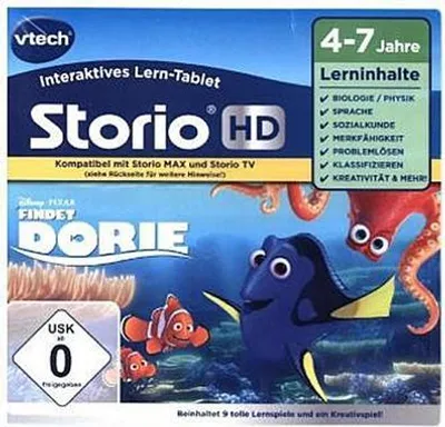 Produktbild von Findet Dory HD Storio Lernspiel