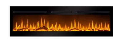 Immagine prodotto di CHEMIN'ARTE - Caminetto elettrico da incasso Elysée 3XL 152 cm con fiamme LED, riscaldamento programmabile, telecomando