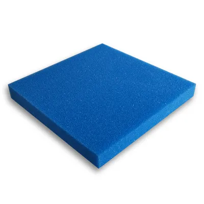 Produktbild von Wiltec Filtermatte Schaumstoff 50 x 50 x 5 cm mittlere Porung 20 ppi für Teichfilter Aquarienfilter Aquarium Filter Außenfilter Wasser