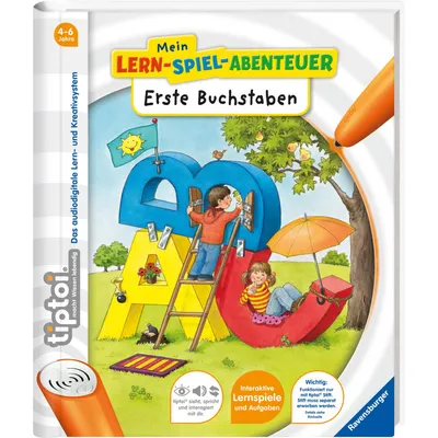 Produktbild von Ravensburger tiptoi® Buch Mein Lern-Spiel-Abenteuer Erste Buchstaben