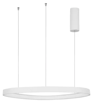 Produktbild von Nova Luce ESTEVA LED Pendelleuchte Weiß 47W Warmweiss 150x65cm dimmbar 9053551