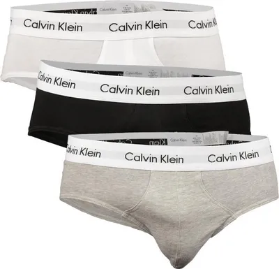 Immagine prodotto di 3 slip CALVIN KLEIN Mod. U2661G Nero/Grigiobianco Taglia: s