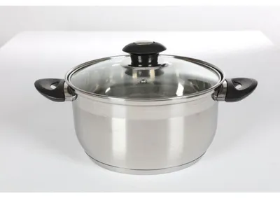 Image de Marmite à viande en acier inoxydable Karat 20 cm Cuisine Cuisine Rôtisserie Cuisinière Induction Repas