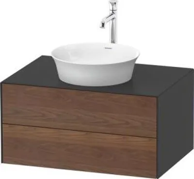 Produktbild von DURAVIT WT4985077580010 WTU White Tulip wandhängend, 2 SchKa