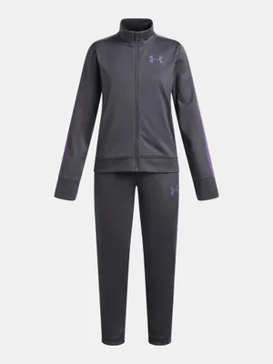Produktbild von Under Armour UA Rival Strick-Trainingsanzug für Mädchen YLG
